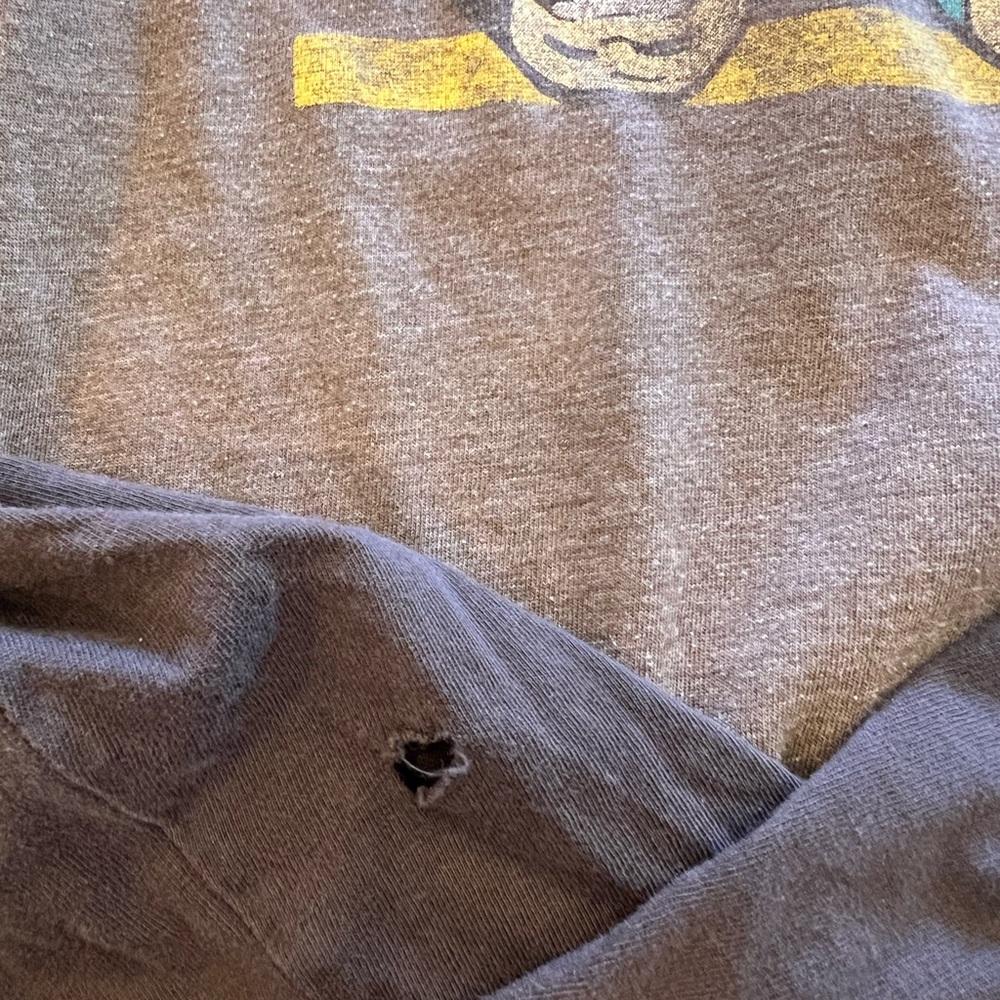 MAD Engine Marvel & Captain America Shield Tshirts, Both Medium Thrashed - Picture 7 of 15